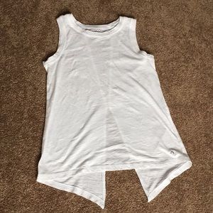 White see through tee